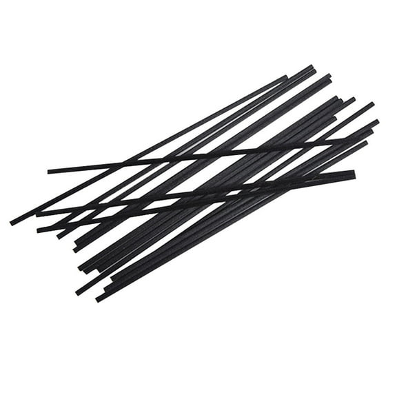 Mobutofu 50Pcs Black Reed Diffuser Sticks for Oil Diffusing and Home Air Freshening
