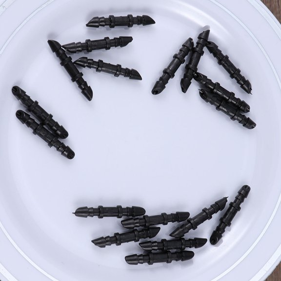 GOOHOCHY 50 Pcs Capillary Joint Plumbing Accessories Barb Straight Connector