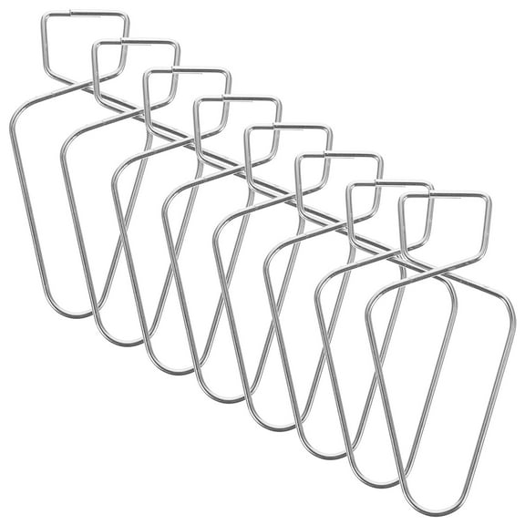 GOOHOCHY 50 Pcs Hangers Display Card Hook Ceiling Hook Clips