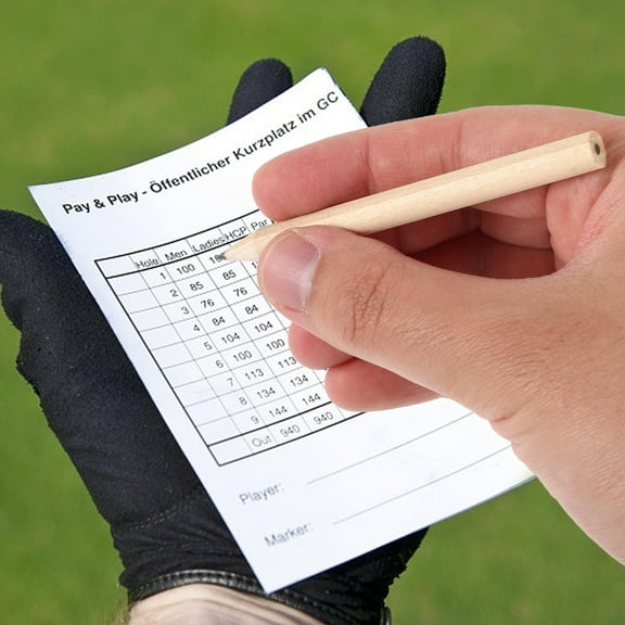 FUTUREORYY Wood Pencil Golfing Pencils Light Yellow 50Set