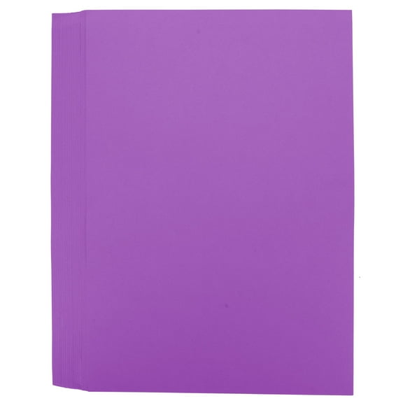 GOOHOCHY 50 Sheets Card Stock Bulk for Art Supplies and School Projects Purple A3 Size
