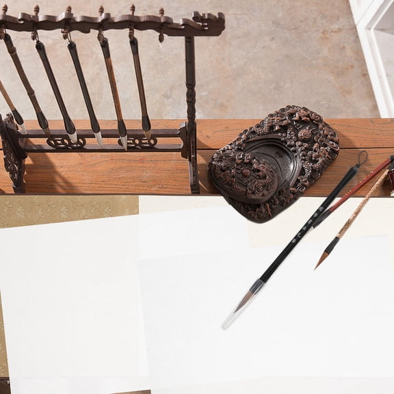 GOOHOCHY 500 PCS Write Tracing Paper Calligraphy Handwriting Practice Paper 25.8X18X0.5CM