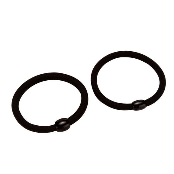 GOOHOCHY 50-Pack Elastic Hair Ties Simple Hair Rings Classic Ponytail Holders for Women and Girls