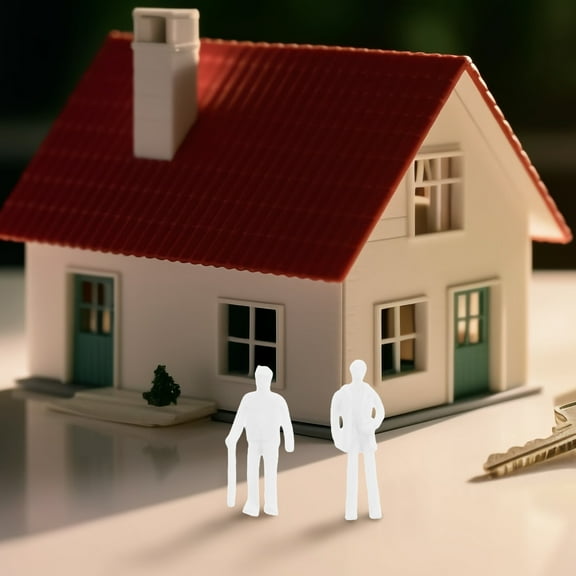 GOOHOCHY Scale Model Figures Abs Plastic 50Pcs 1.02X0.39X0.16In