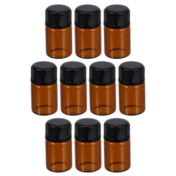 GOOHOCHY Refillable Travel Bottles Glass Easily Disassembled and Filled Storage Holder 50pcs