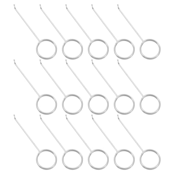 GOOHOCHY 50pcs Steel Drain Grate Puller Keys with Lifting Hooks, Efficient Shower Drain Removal Tool for Bathroom Maintenance