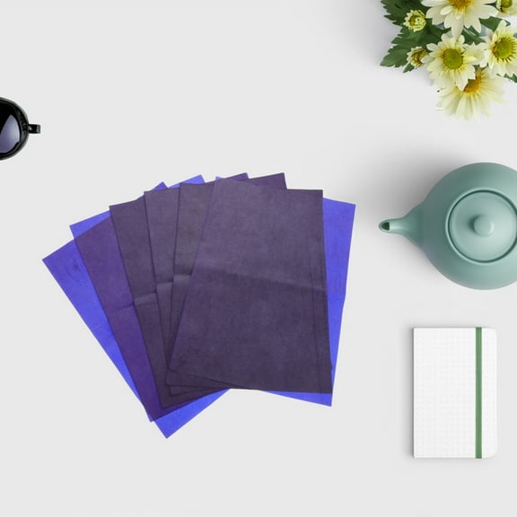 GOOHOCHY 50pcs Transfer Paper Transfer Copy Sheets Graphite Copy Paper Sheets Graphite Paper Artist Carbon Paper Carbon Transfer Paper Home Carbon Paper