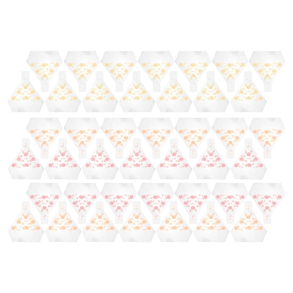 GOOHOCHY 50pcs Disposable Triangle Onigiri Wrappers Sushi Packaging Bags for Japanese Snacks with Mixed Style Designs