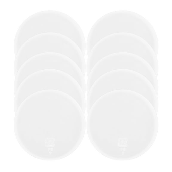 GOOHOCHY 50pcs Yogurt Jar Lids Reusable Plastic Replacement Lids Covers Yogurt Canning Lids Yogurt Container Lids