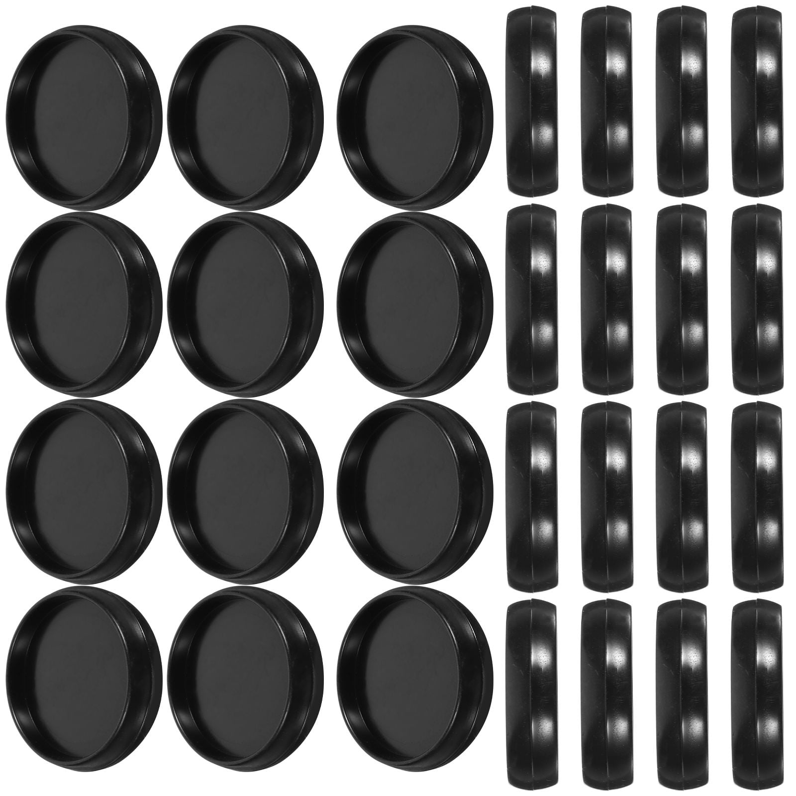 GOOHOCHY 55 Pcs Small Round Binder Discs Mushroom Button Photo Album ...