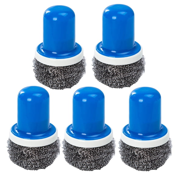 GOOHOCHY 5Pcs Stainless Steel Scrubber for Dish Washing 4.1x2.8x2.8in