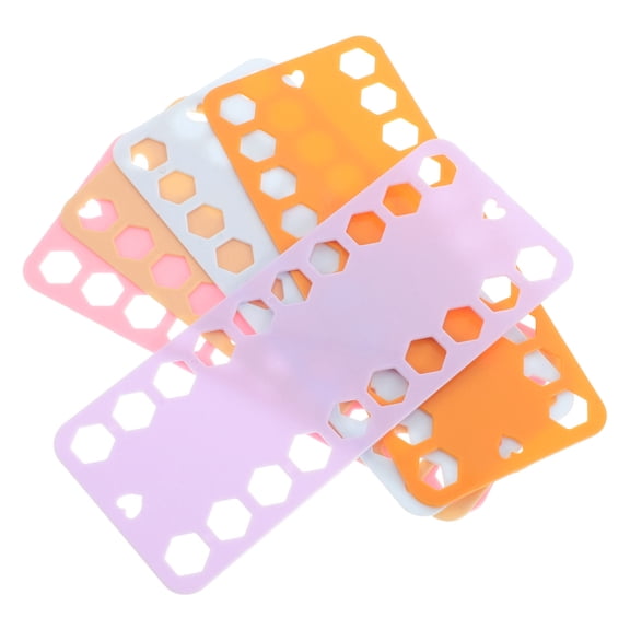 GETAJGHSD Plastic Thread Winder Ergonomic Design for Embroidery Crafts 5Pcs