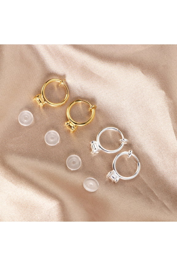 6 Pairs Ear Jacket Earrings Set, Cute and Fun Ear Clips for Women, Stylish and Lightweight Jewelry Accessories
