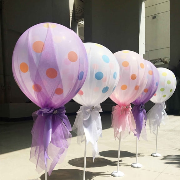 GOOHOCHY 6 Pcs Balloon Suit Bridal Shower Decorations 8.00X8.00X40.00CM Pink