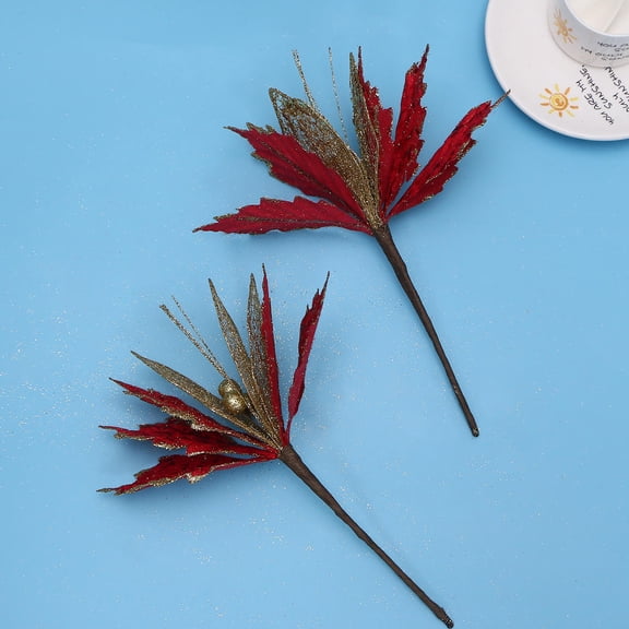 GOOHOCHY 6 Pcs Decorations Christmas Flower Gathering Festival