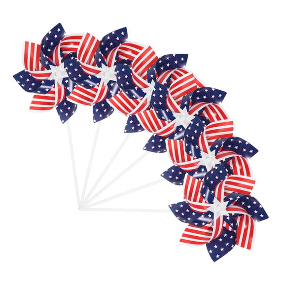 GOOHOCHY 6 Pcs Garden Windmills Pinwheel 21.00X20.00X2.00CM