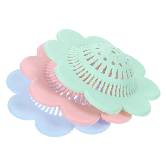 GOOHOCHY  6 Pcs Large Wide Rim Sink Drain Strainer Filter Kitchen Protector Grid