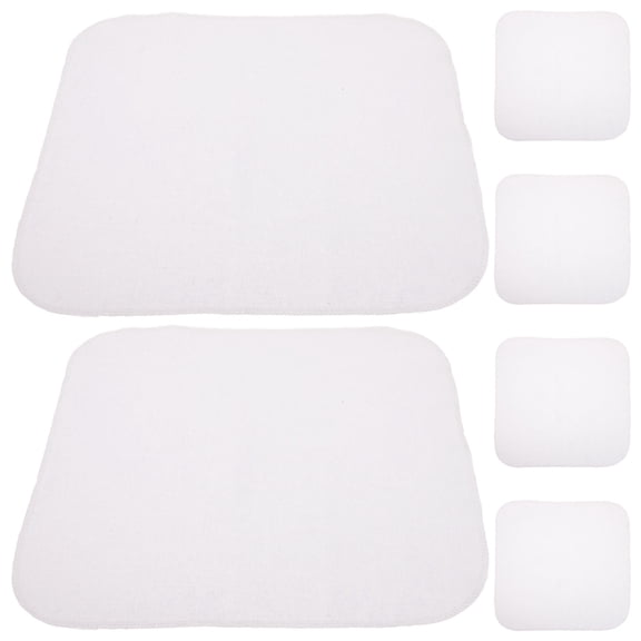 HINTRMENT Straining Cheesecloth White Cotton 6Pcs 15.7X15.7X0.08In