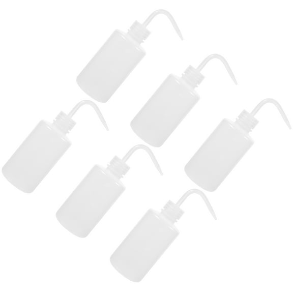 FUTUREORYY Squirt Water Bottle White Plastic 6pcs