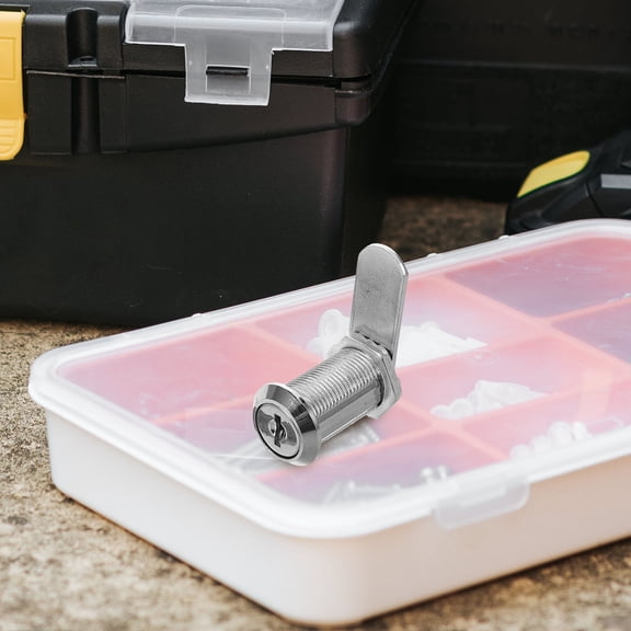 WEUVEB 6Set Durable Cabinet Lock with Keys for Toolbox and Desk Drawer