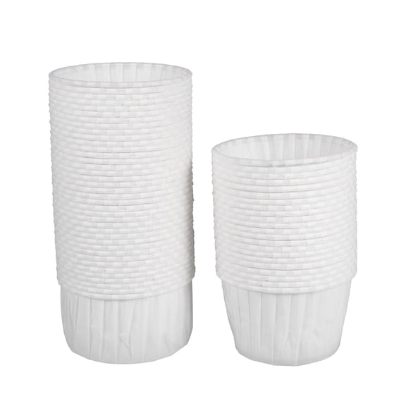 GOOHOCHY 60 PCS Cupcake Liners with Lids for Baking Dessert Cups, Non-Stick Baking Cups for and Muffins
