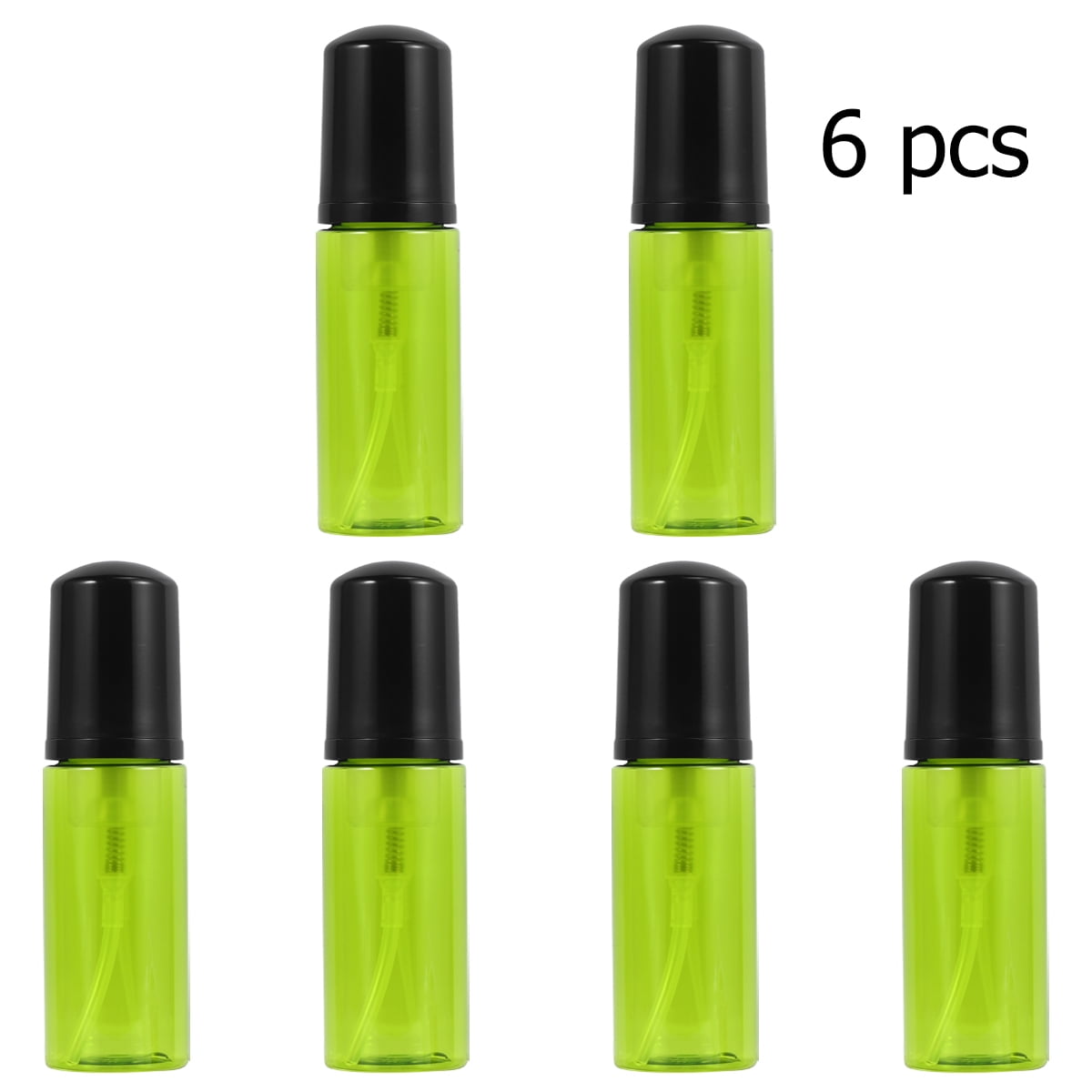 GOOHOCHY 6Pcs Travel Lotion Container Green Plastic Dispenser for Body ...