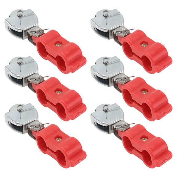 GOOHOCHY 6pcs Cable Pulley Wheel Heavy Duty Pulley Swivel Pulley Block Stainless Steel Caster Bearing Loading Pulley DIY Pulley System For Handling Moving