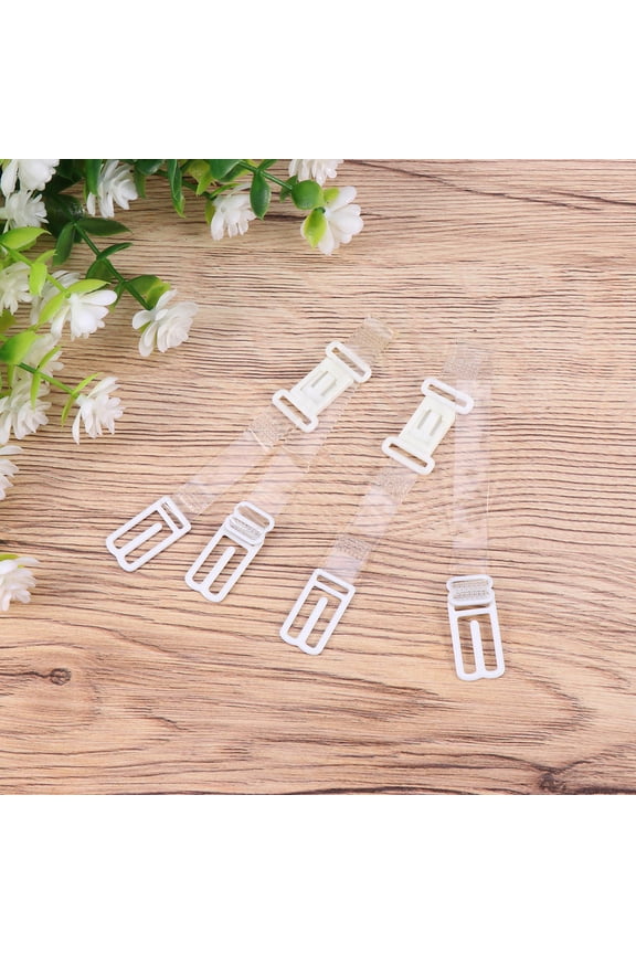 Bra Straps Slip Resistant Belts Metal 6Pcs