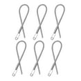 thumbnail image 1 of GOOHOCHY 6pcs Spring Stringing Tool Spring Threading Tool Spring Drawstring Needle Threader Tool DIY Rope Threader Clip Drawstrings Replacement Threaders for Hoodies Pants, 1 of 8