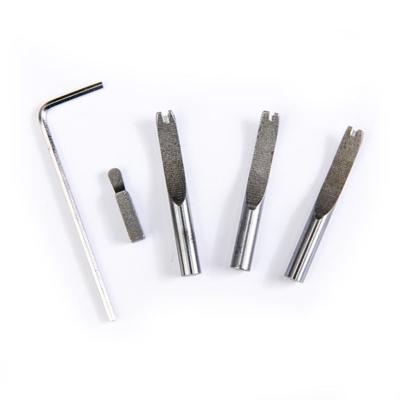 Mobutofu 7Pcs Creaser Edge Bevelers Working Kit Assorted for Hobbyists