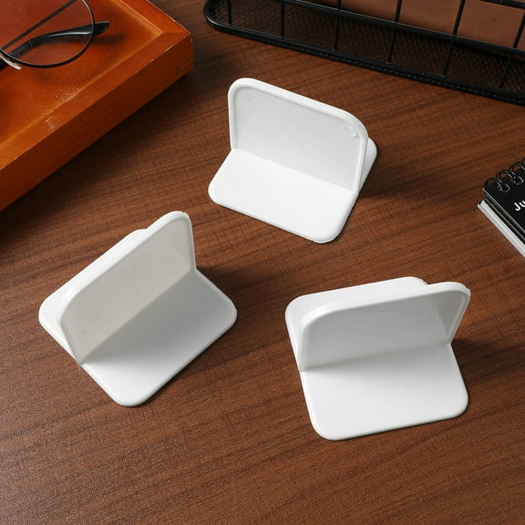 GOOHOCHY 8 Pcs Anti Tip Furniture Anchors No Drill Secure Furniture To Wall Baby Proofing Kit Child Safety Shelf Anchor For Dresser Bookshelf Tv Stand