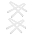 thumbnail image 1 of GOOHOCHY  8 Pcs Drawer Glides Slides Heavy Duty Guide Rails Tracks White, 1 of 8