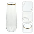 thumbnail image 1 of GOOHOCHY  8 Pcs Plastic Cocktail Cups Party Goblet Bar Unbreakable with, 1 of 8