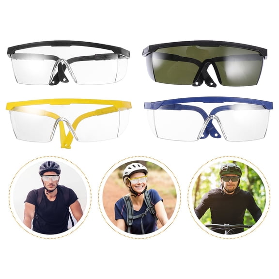 FUTUREORYY Goohochy Adjustable Durable Goggles for Sports and Work Protection 8Pcs