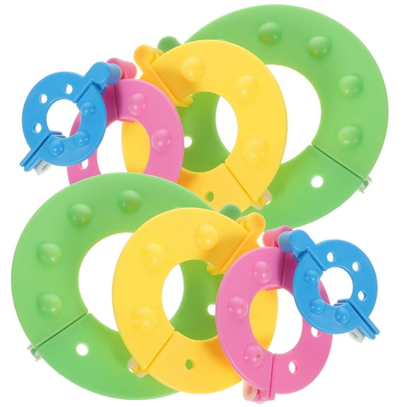 GOOHOCHY 8 Pcs Yarn Ball Maker Makers Knitting Kit Arts and Crafts for Adults Accessories Child