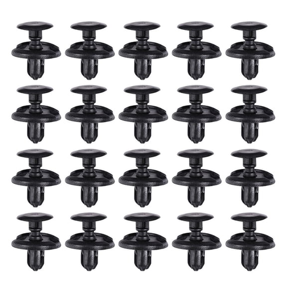 GOOHOCHY 80Pcs Fastener Clips Push Type Super Strong Bumper Flare Fastener Rivet Clips Compatible for