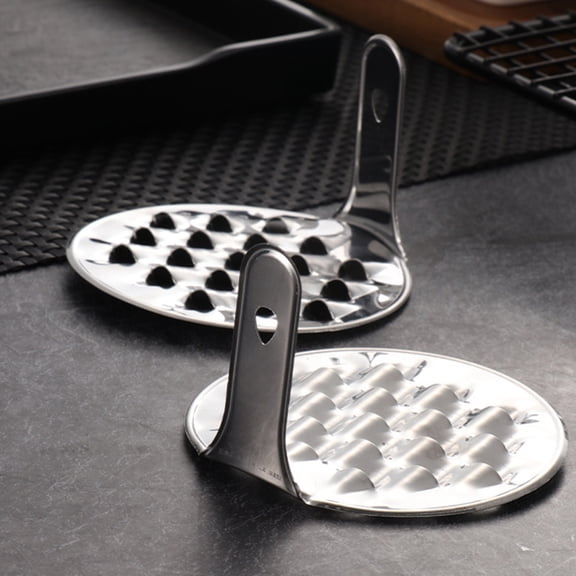 GOOHOCHY 8Pcs Jelly Scraping Scraper Stainless Steel Food Scraper Cold Noodle Scraper Kitchen Scraping Tool