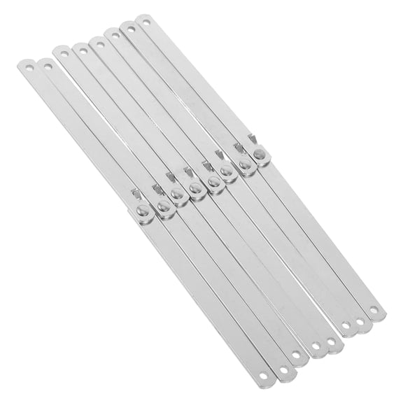 GOOHOCHY Adjustable Telescopic Cabinet Door Support Rods with Folding Roman Pull Handles for Home and Office Cabinets