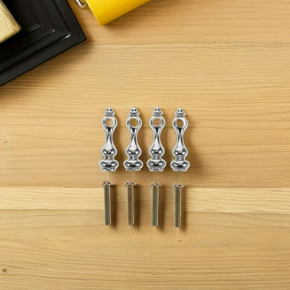 GOOHOCHY 8pcs Metal Post End Cap for Cabinet and Bar Cart Railing Post Cap for Glass Railing Handrail Accessories for Home Furniture