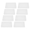 thumbnail image 1 of GOOHOCHY 8pcs Retro PVC Cassette Tape Holder Box Transparent Audio Cassette Storage Case Tape Holder Music Recording Box Organizer, 1 of 8
