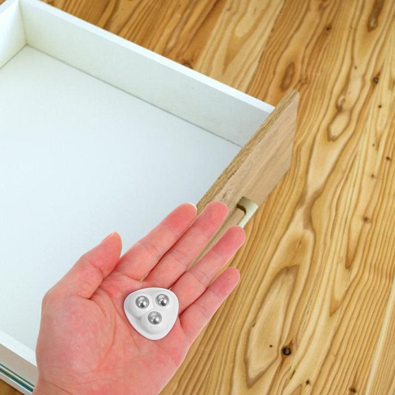 GOOHOCHY Self Adhesive Universal Caster Wheels for Garbage Cans, Appliances, Rolling Pulley Replacement Set