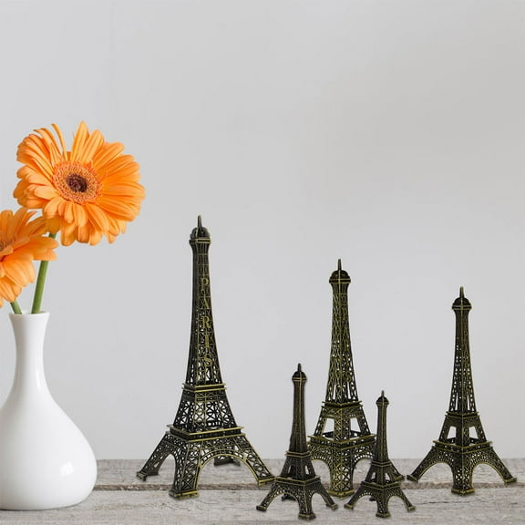GOOHOCHY  9 Pcs Eiffel Tower Desk Decor Mini Decorative Statue
