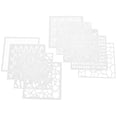 thumbnail image 1 of GOOHOCHY drawing painting stencils set Painting Template For Drawing Assorted Color 9Pcs, 1 of 8