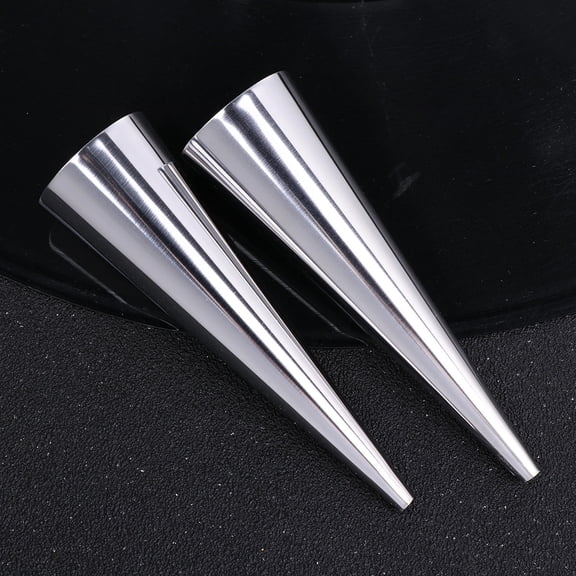 GOOHOCHY  9 Pcs Small Baking Mold Conical Shaped Reusable Miss