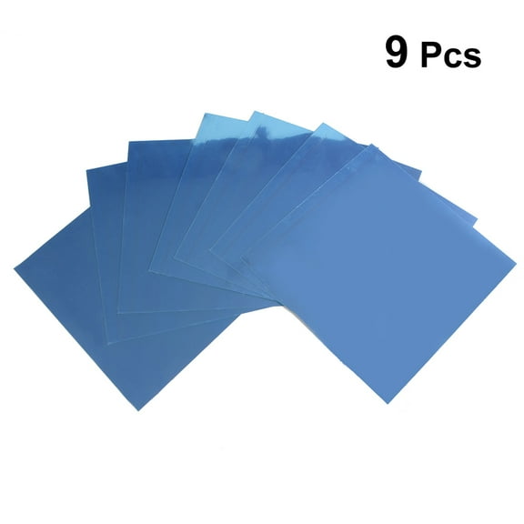 GOOHOCHY 9Pcs Self Stick Mirror for and Indoor Use 15x15in