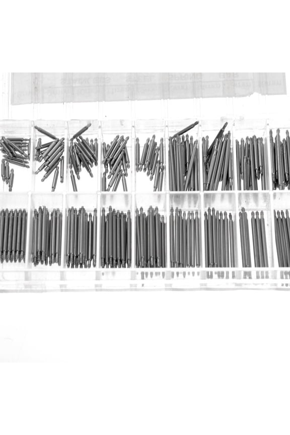 270pcs Stainless Steel Watch Band Link Spring Bar Repair Kit, 8mm-25mm Replacement Parts for Watch Straps