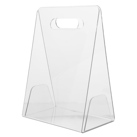 GOOHOCHY Transparent Acrylic Handheld Flower Vase Portable Floral Arrangement Box for Packaging and Home Decor