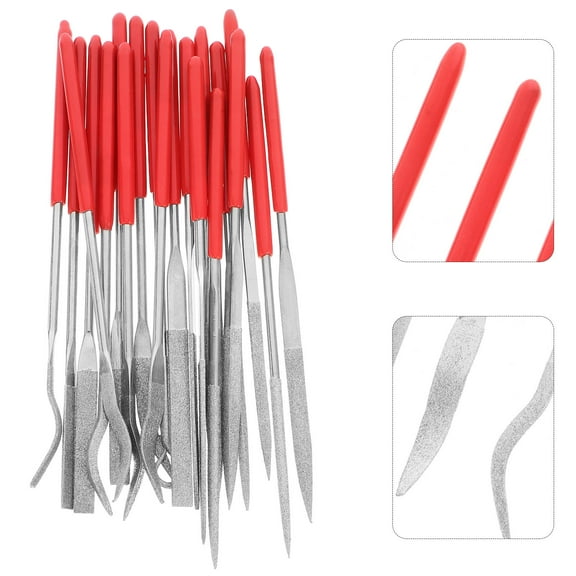 ADDHAT 20pcs Metal Sharpening File Adamas Hand Tools for Woodworking Projects Multi Color Professional Woodworkers