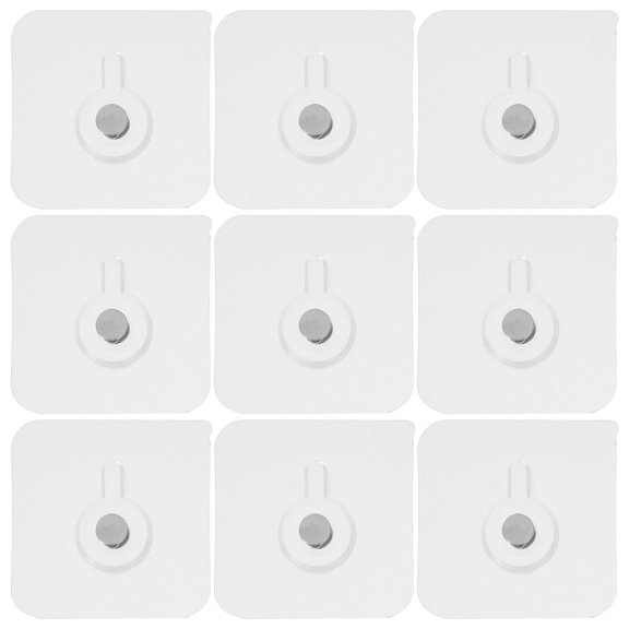 Mobutofu No Punching White Picture Hanging Hooks Waterproof Adhesive Hooks for Home
