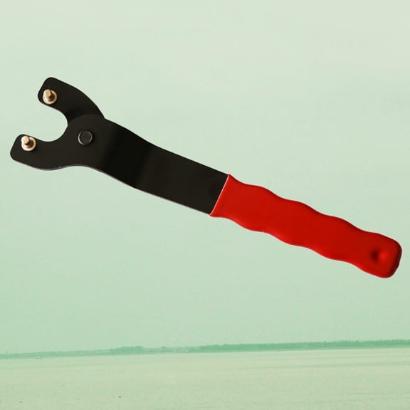 GOOHOCHY Adjustable Angle Mill Wrench Trimmer Cutter Wrench 18.5X3cm Red